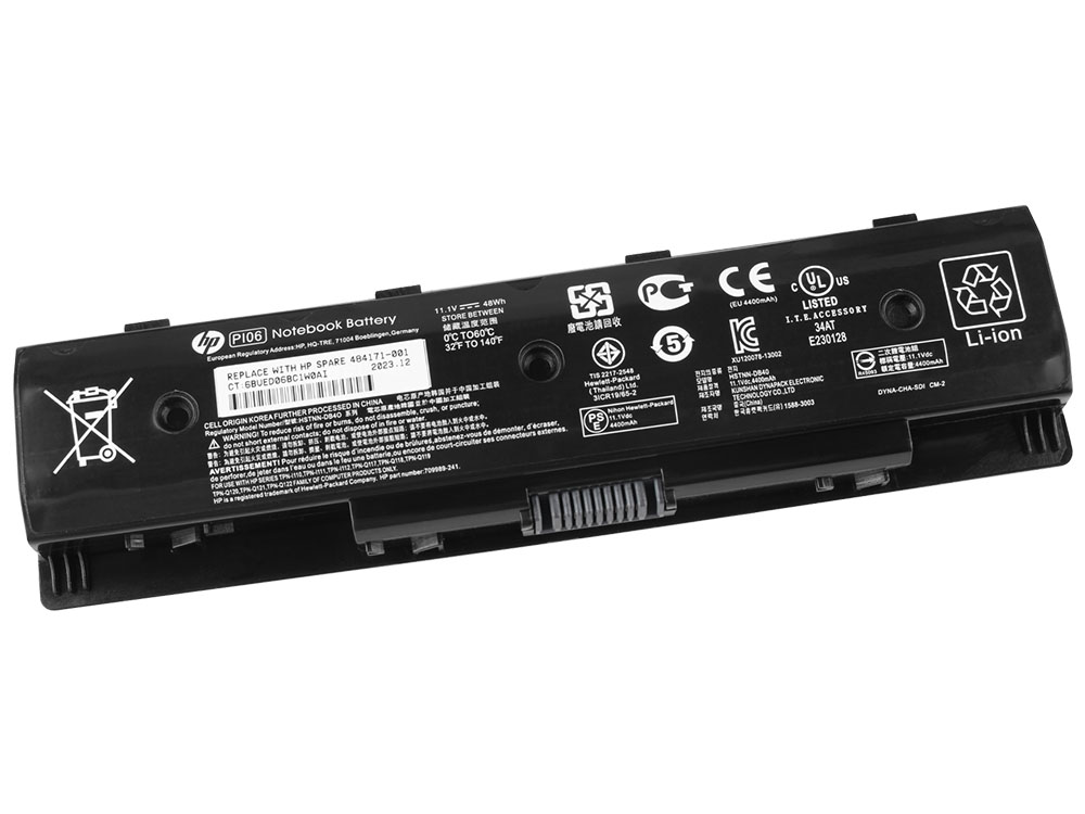 Original Battery HP 709989-421 709988-851 4400mAh 48Wh (image for) Original Battery HP 709989-421 709988-851 4400mAh 48Wh