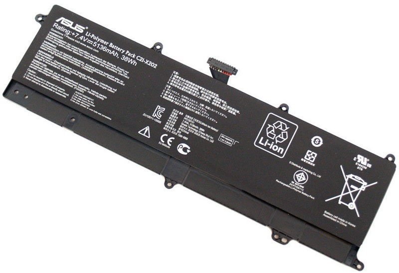 (image for) Original 38Wh 4 Cell 5136mAh Asus X201E-DH01 Battery