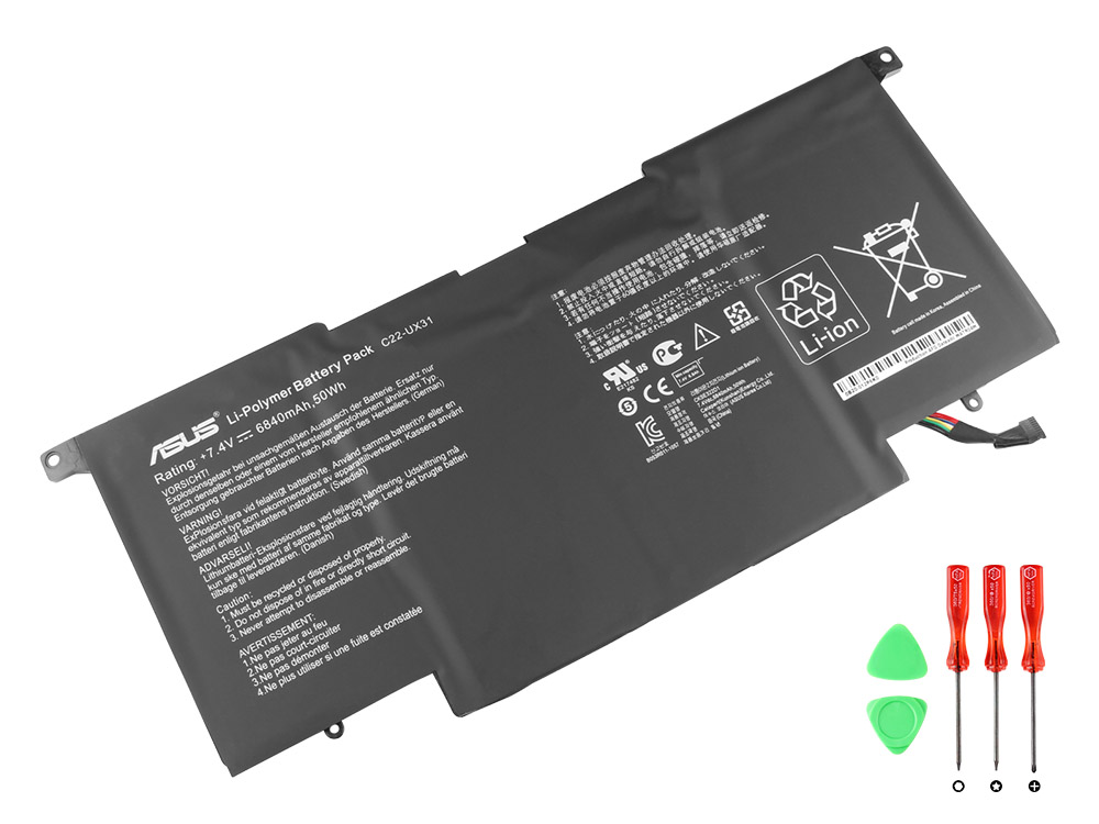 (image for) Original Battery Asus 0B200-00020000 0B200-00020000M 6840mAh