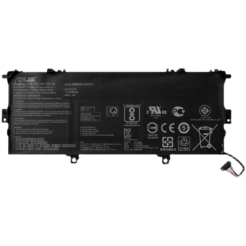 Original Battery Asus 0B200-02760100 0B200-02760200 4335mAh 50Wh (image for) Original Battery Asus 0B200-02760100 0B200-02760200 4335mAh 50Wh