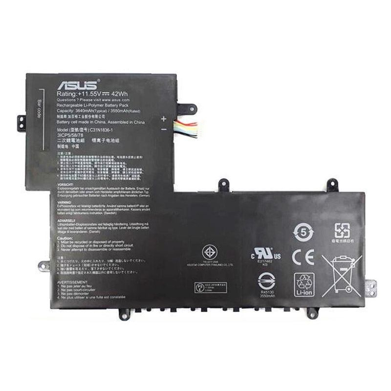 Original Battery Asus 0B200-03370300 0B200-03370500 3640mAh 42Wh (image for) Original Battery Asus 0B200-03370300 0B200-03370500 3640mAh 42Wh