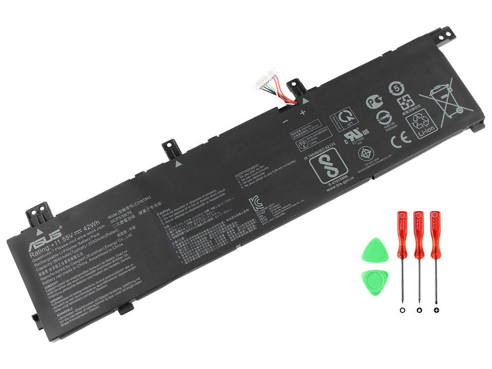 Original Battery Asus 0B200-03430000 42Wh (image for) Original Battery Asus 0B200-03430000 42Wh