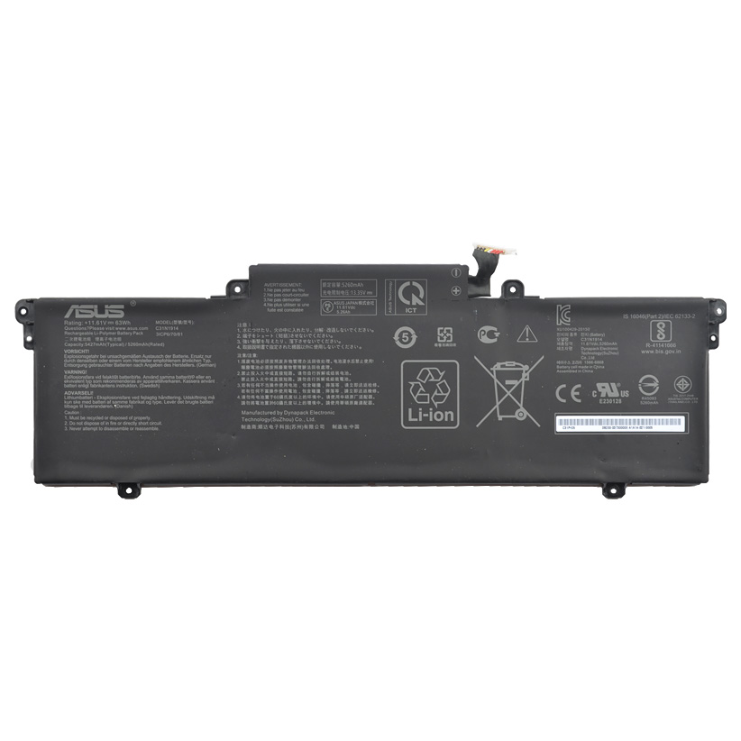 Original Battery Asus 0B200-03730000 0B200-03730100 5427mAh 63Wh (image for) Original Battery Asus 0B200-03730000 0B200-03730100 5427mAh 63Wh