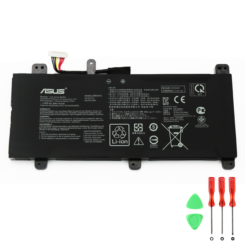 Original Battery Asus 0B200-02990000 66Wh 4335mAh (image for) Original Battery Asus 0B200-02990000 66Wh 4335mAh