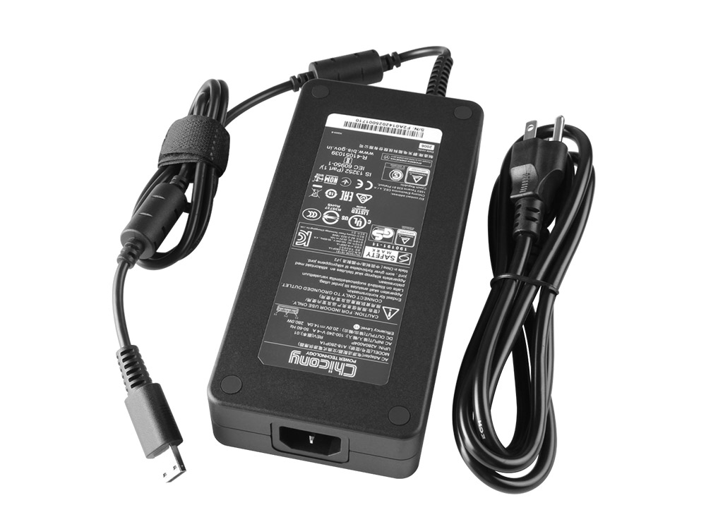 (image for) Original 280W Charger MSI Stealth 18 HX AI A2XWHG-007UK AC Adapter + Cable