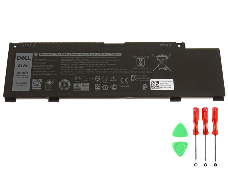 Original Battery Dell OM4GWP PN1VN 4255mAh 51Wh (image for) Original Battery Dell OM4GWP PN1VN 4255mAh 51Wh