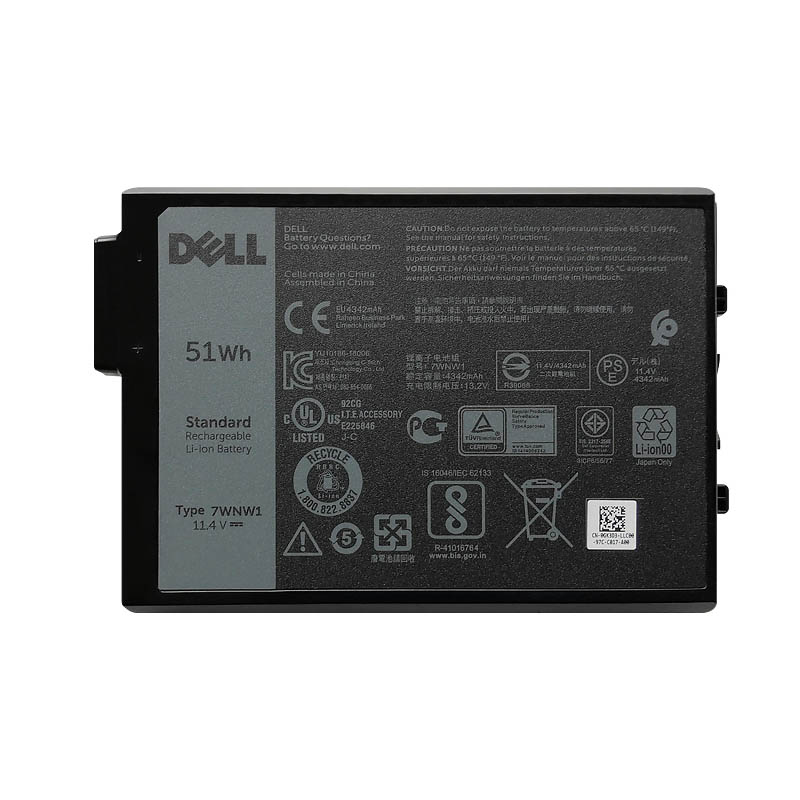 (image for) Original Battery Dell 1Y62C 451-BCHV 4342mAh 51Wh