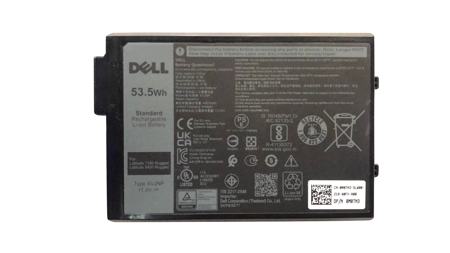 Original Battery Dell Pro Rugged 13 RA13250 P149G P149G002 4457mAh 53.5Wh (image for) Original Battery Dell Pro Rugged 13 RA13250 P149G P149G002 4457mAh 53.5Wh