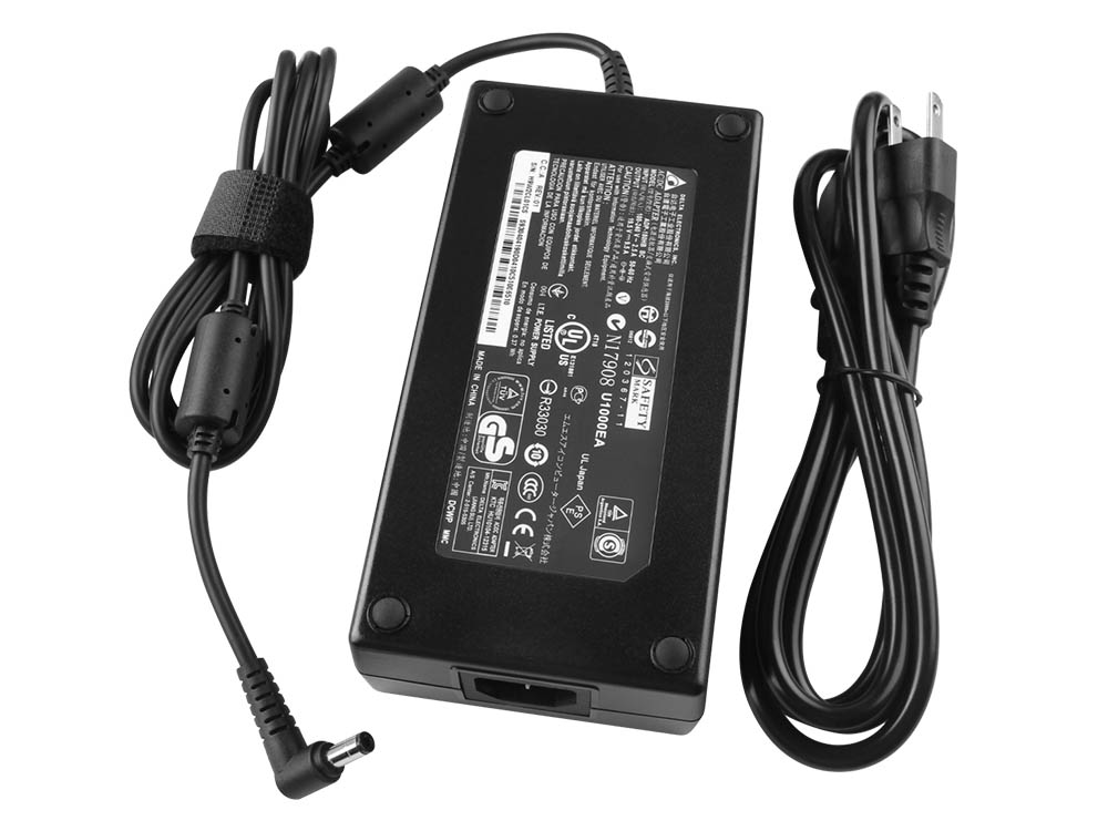 (image for) 180W Clevo P150SM-A X511 P157SM-A X611 AC Adapter Charger Power Cord