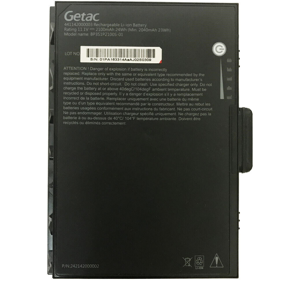 (image for) Battery Getac 441129000001 2100mAh 24Wh