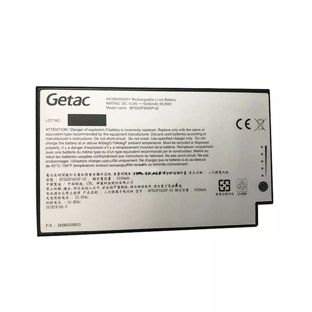 (image for) Battery Getac 242895500049 9240mAh 99.8Wh