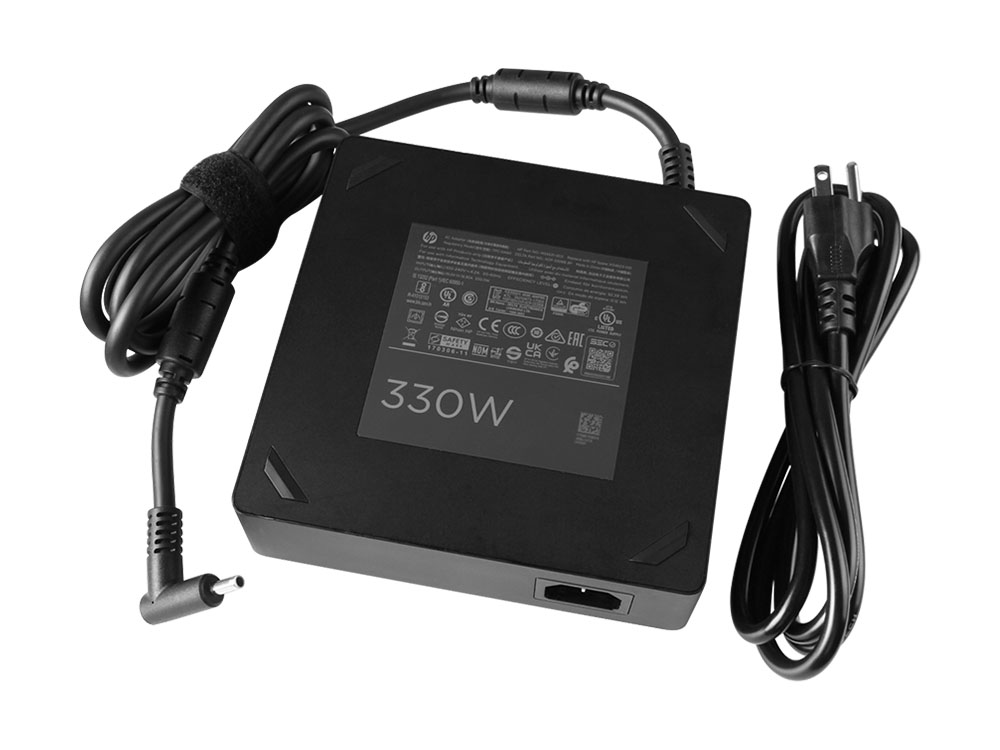 Original 330W Charger HP OMEN MAX 16-ah0050ca Gaming AC Adapter + Cable (image for) Original 330W Charger HP OMEN MAX 16-ah0050ca Gaming AC Adapter + Cable