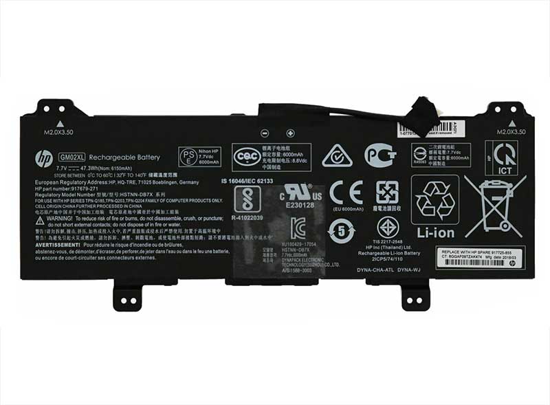 Original Battery HP 917679-2C1 6150mAh 47.3Wh (image for) Original Battery HP 917679-2C1 6150mAh 47.3Wh