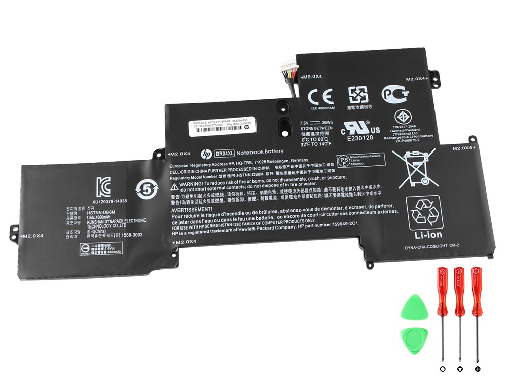 Original Battery HP M6U51AV 4736mAh 36Wh (image for) Original Battery HP M6U51AV 4736mAh 36Wh