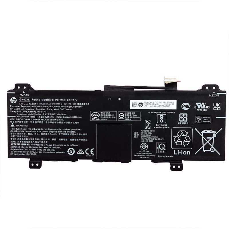 Original Battery HP 8MM98AV 8NK51AV 6000mAh 47.3Wh (image for) Original Battery HP 8MM98AV 8NK51AV 6000mAh 47.3Wh