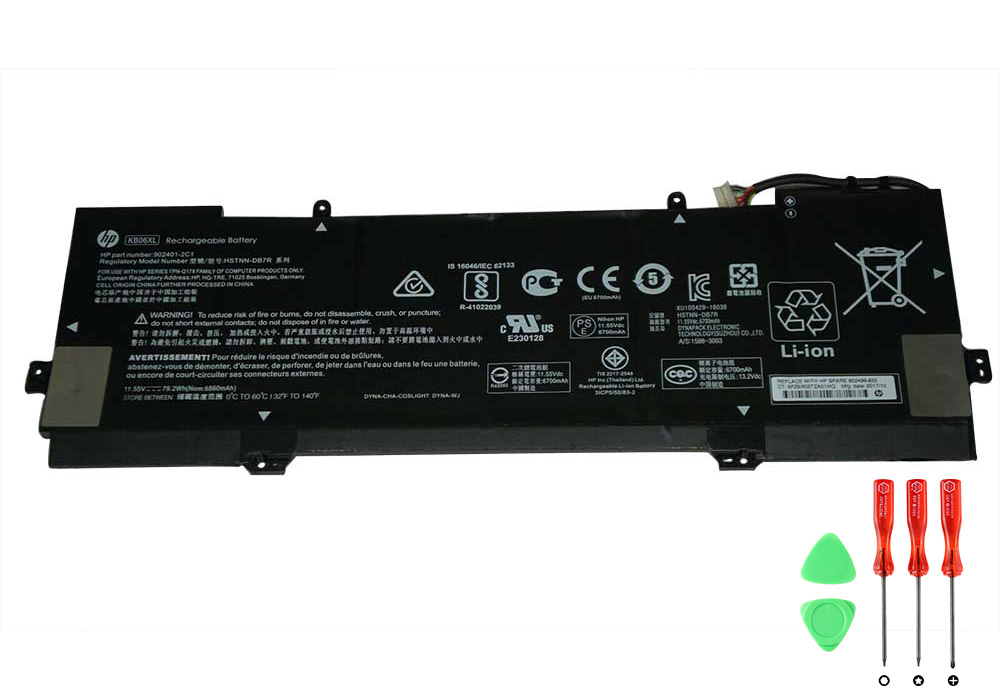 Original Battery HP 902499-856 6860mAh 79.2Wh (image for) Original Battery HP 902499-856 6860mAh 79.2Wh