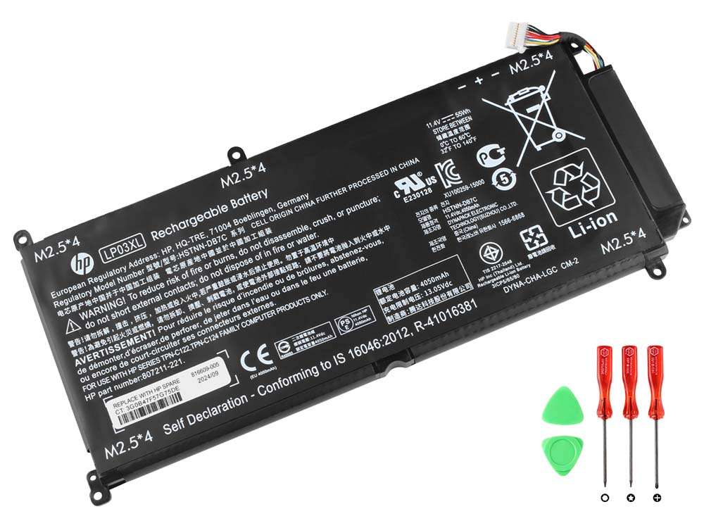 Original Battery HP 805094-005 4050mAh 48Wh (image for) Original Battery HP 805094-005 4050mAh 48Wh
