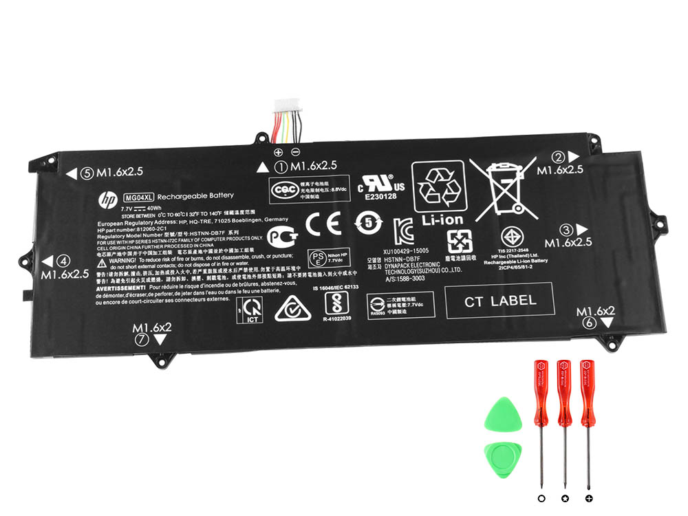 Original Battery HP MG04040XL-PL 812148-855 5195mAh 40Wh (image for) Original Battery HP MG04040XL-PL 812148-855 5195mAh 40Wh