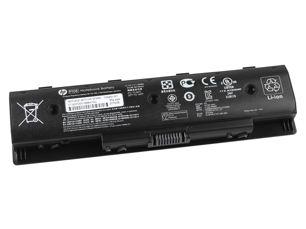 Original Battery HP 709989-421 709988-851 5225mAh 62Wh (image for) Original Battery HP 709989-421 709988-851 5225mAh 62Wh