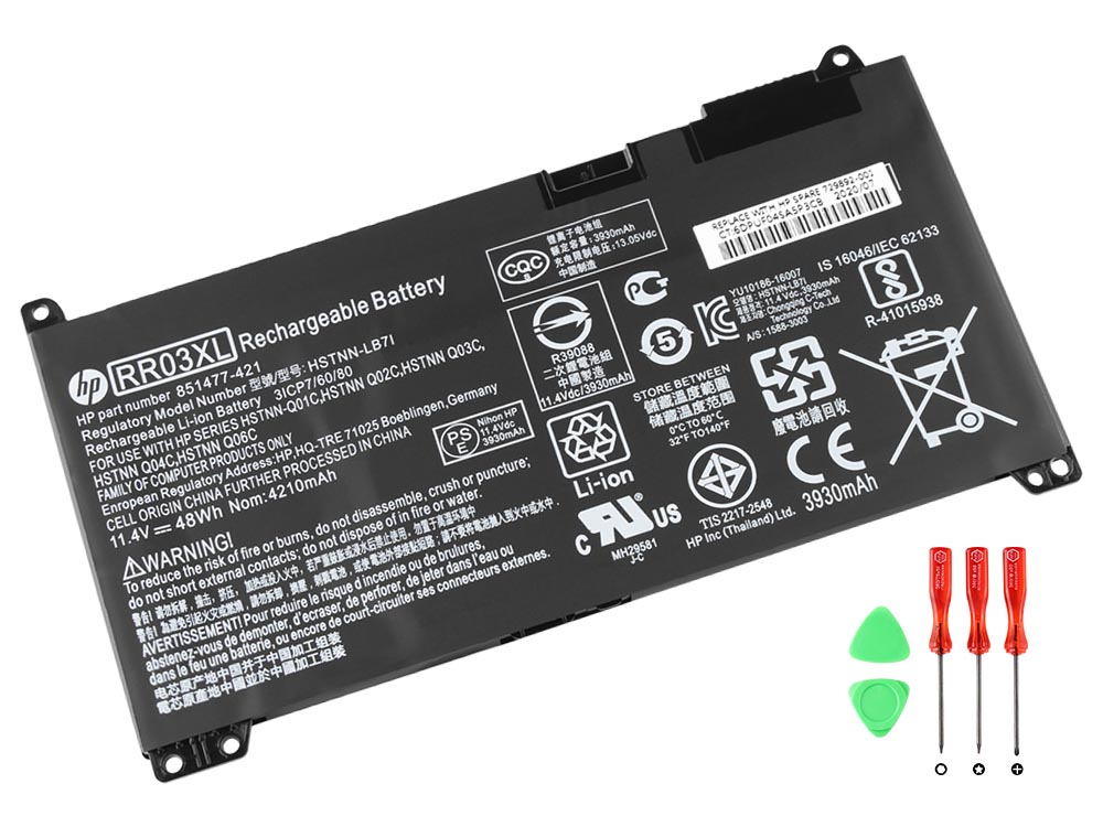 Original Battery HP 851477-422 4000mAh 48Wh (image for) Original Battery HP 851477-422 4000mAh 48Wh