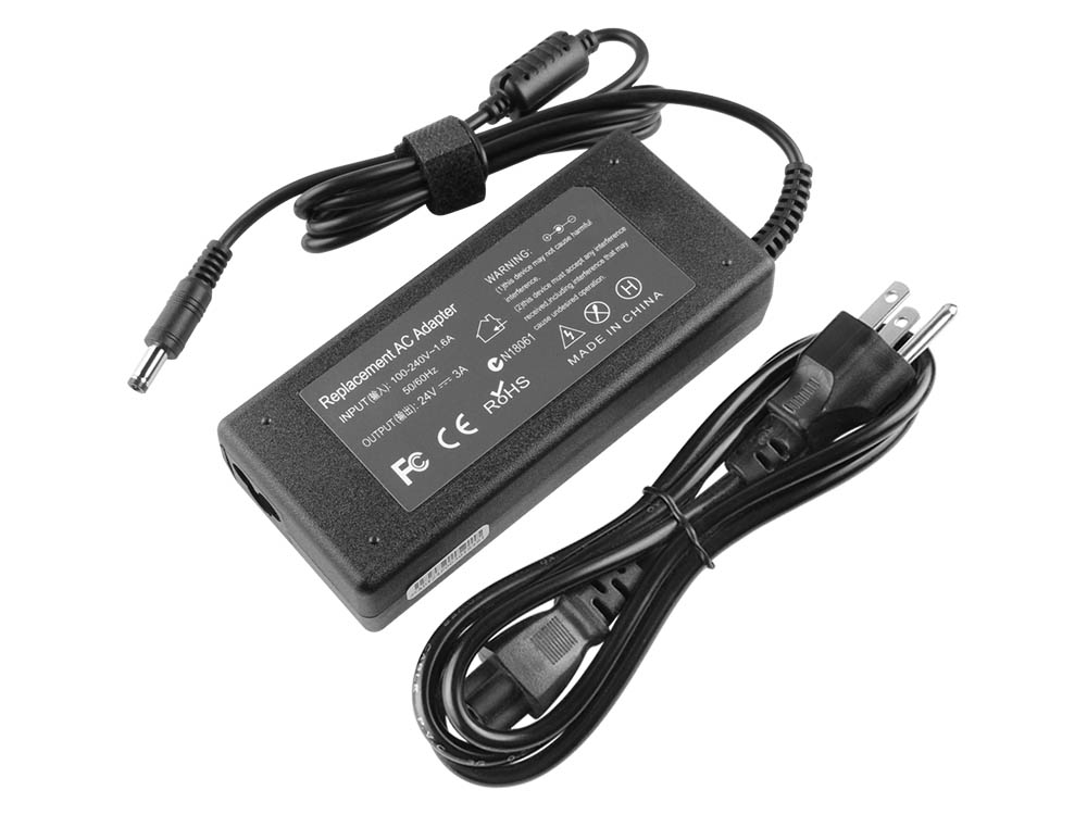 (image for) 24V Delta ADP-50ZB AC Adapter Charger Power Cord