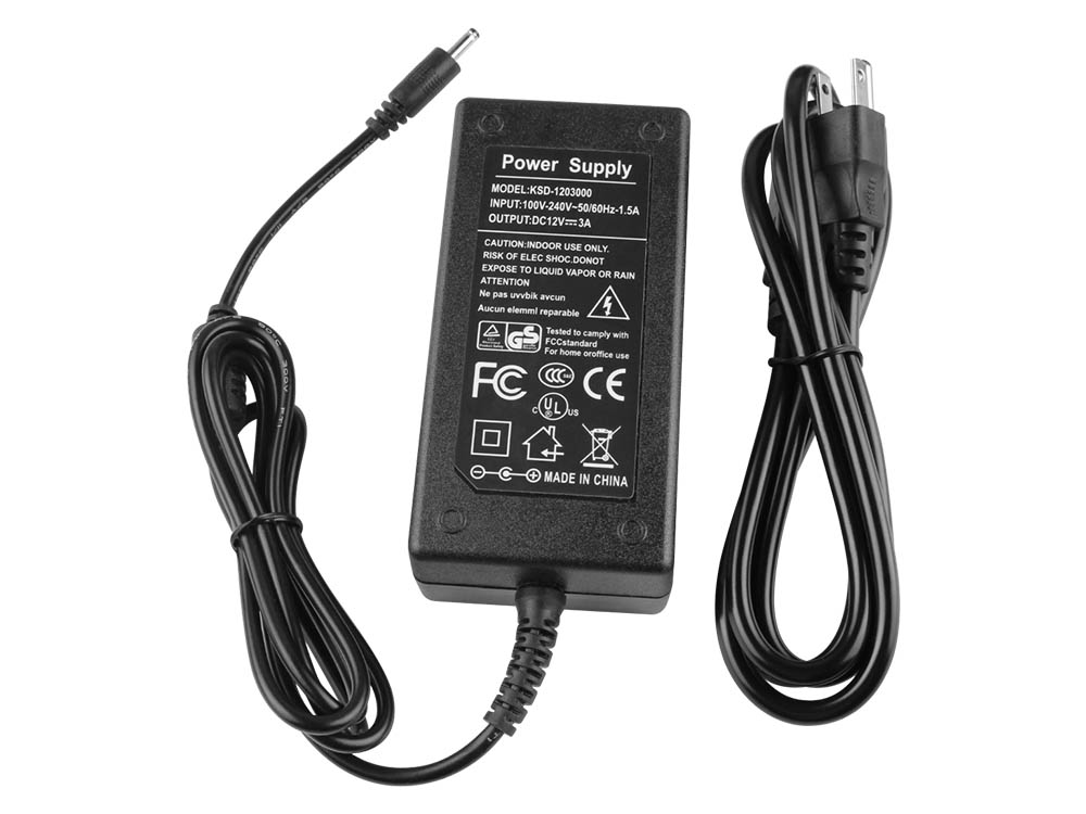 36W Charger Medion Akoya E14223 (MD 62560 MSN: 30036292A1) AC Adapter + Cable (image for) 36W Charger Medion Akoya E14223 (MD 62560 MSN: 30036292A1) AC Adapter + Cable
