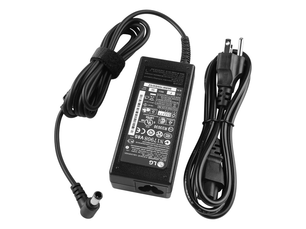 (image for) 65W LG Personal TV MT35S 24MT35S AC Adapter Charger + Power Cable