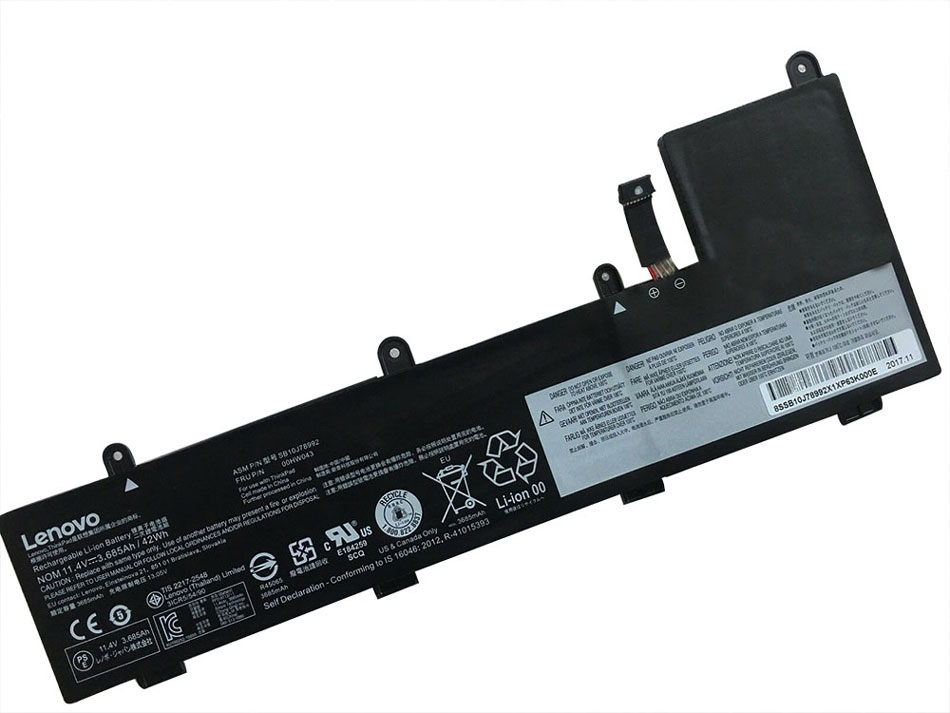 Original Battery Lenovo SB10K97596 3735mAh 42Wh (image for) Original Battery Lenovo SB10K97596 3735mAh 42Wh