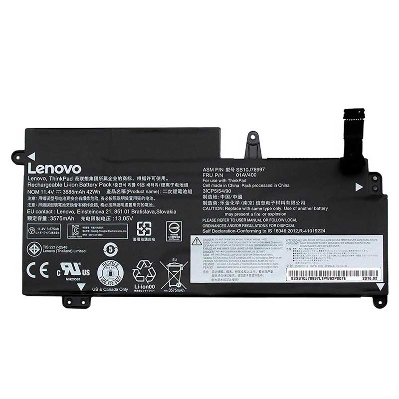 Original Battery Lenovo 01AV437 01AV436 42Wh (image for) Original Battery Lenovo 01AV437 01AV436 42Wh