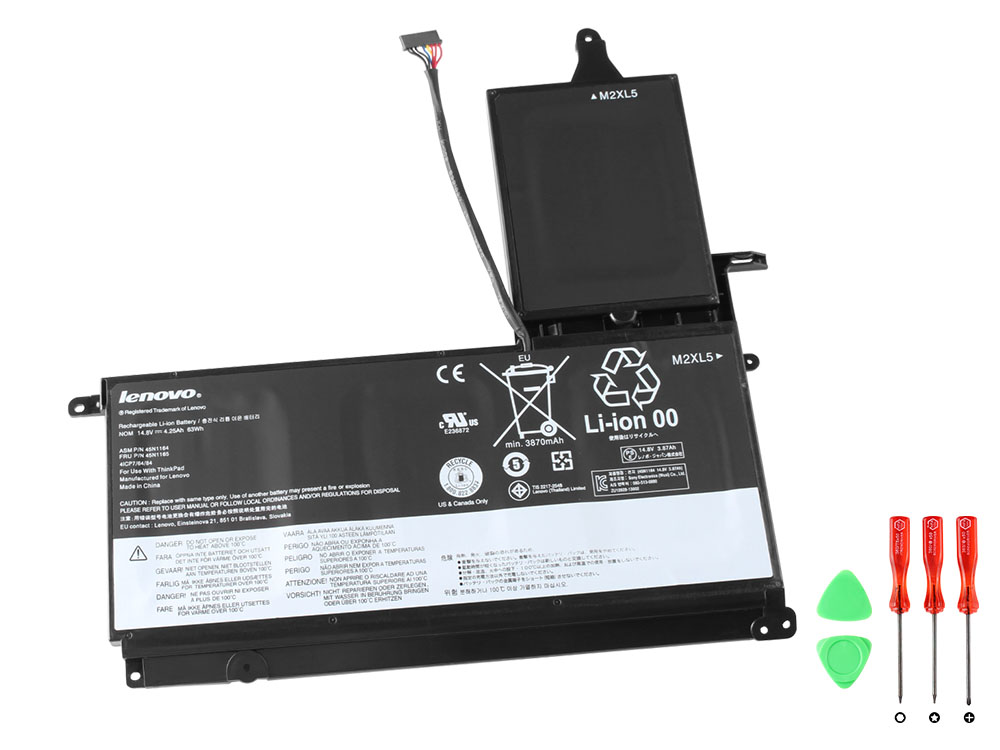 Original Battery Lenovo PXD3X2 4250mAh 63Wh (image for) Original Battery Lenovo PXD3X2 4250mAh 63Wh