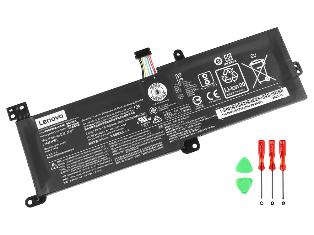 Original Battery Lenovo 5B10M88059 5B10W67341 30Wh 4030mAh (image for) Original Battery Lenovo 5B10M88059 5B10W67341 30Wh 4030mAh