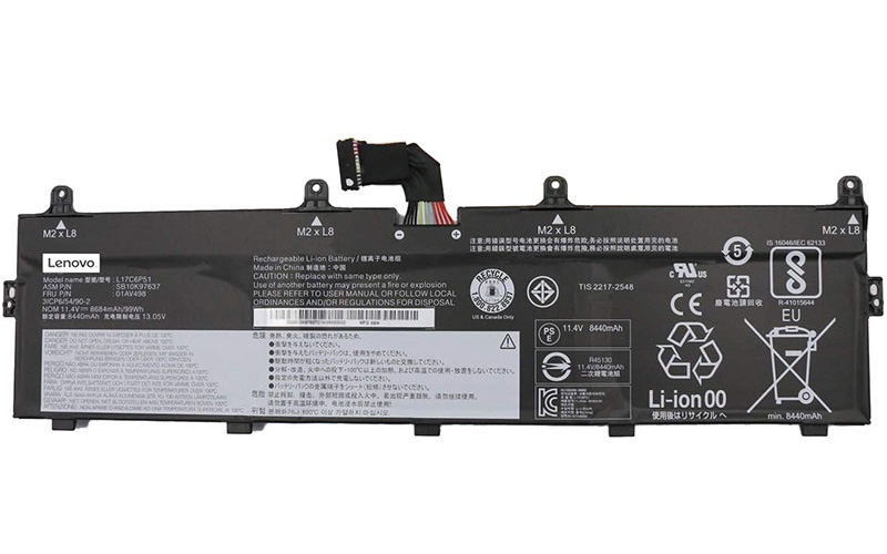 Original Battery Lenovo 5B10W13903 5B10W13904 8684mAh 99Wh (image for) Original Battery Lenovo 5B10W13903 5B10W13904 8684mAh 99Wh
