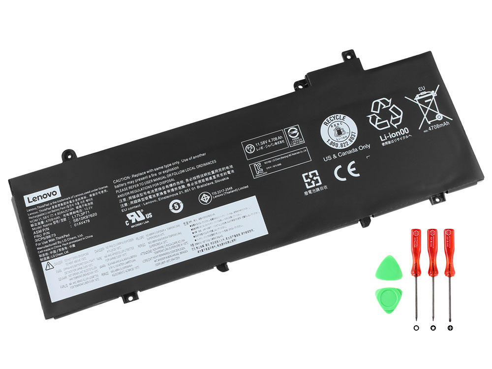 Original Battery Lenovo SB10K97622 4920mAh 57Wh (image for) Original Battery Lenovo SB10K97622 4920mAh 57Wh