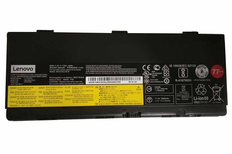 Original Battery Lenovo 5B10W13952 7900mAh 90Wh (image for) Original Battery Lenovo 5B10W13952 7900mAh 90Wh