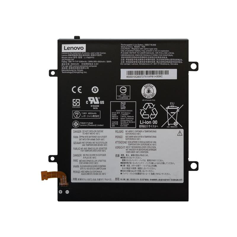 Original Battery Lenovo 5B10Q93736 5B10Q93738 5080mAh 39Wh (image for) Original Battery Lenovo 5B10Q93736 5B10Q93738 5080mAh 39Wh