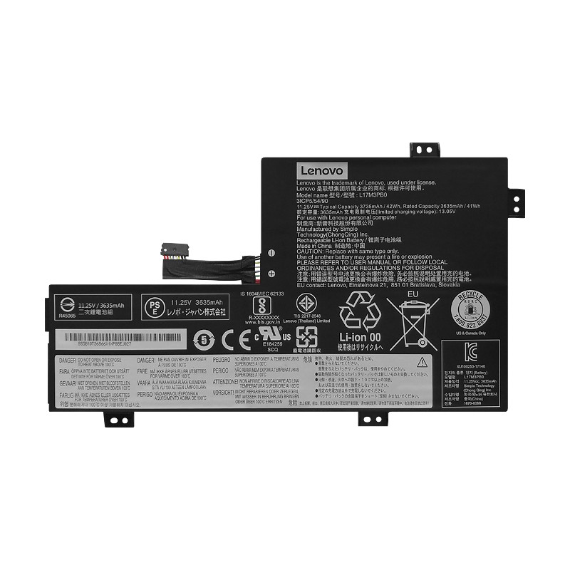 Original Battery Lenovo 100e 2nd Gen 82GJ 81M8 3690mAh 42Wh (image for) Original Battery Lenovo 100e 2nd Gen 82GJ 81M8 3690mAh 42Wh