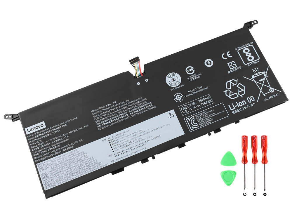 Original Battery Lenovo 5B10R32749 5B10W67274 2735mAh 42Wh (image for) Original Battery Lenovo 5B10R32749 5B10W67274 2735mAh 42Wh