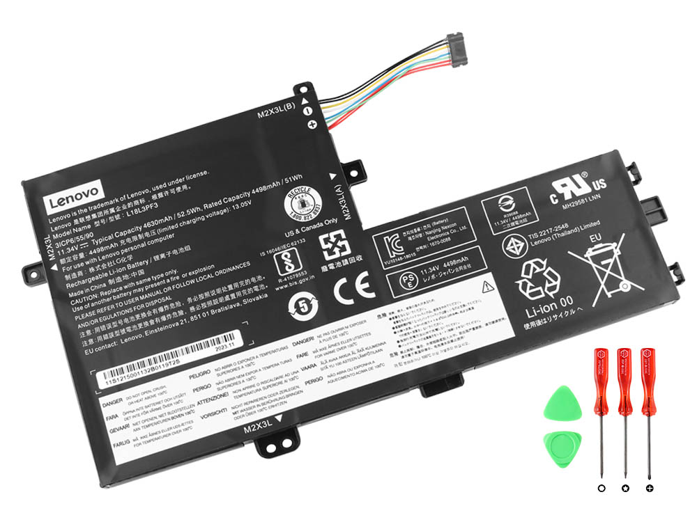 Original Battery Lenovo SB10W67183 4610mAh 52.5Wh (image for) Original Battery Lenovo SB10W67183 4610mAh 52.5Wh