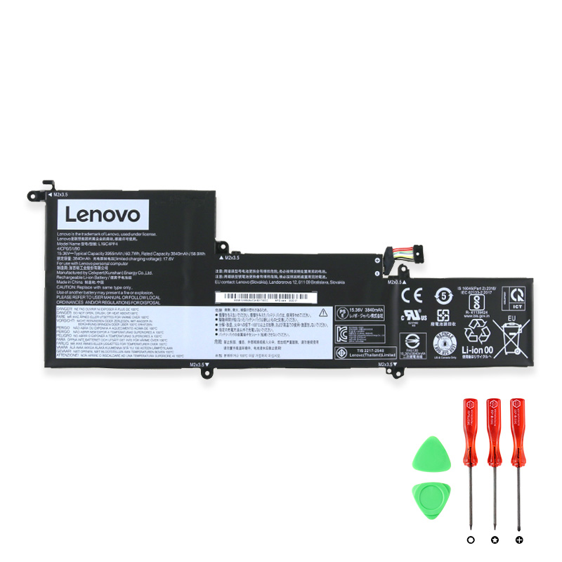 Original Battery Lenovo 5B10W65297 5B10W65276 3955mAh 60.7Wh (image for) Original Battery Lenovo 5B10W65297 5B10W65276 3955mAh 60.7Wh