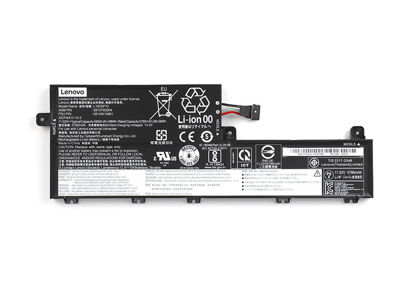 Original Battery Lenovo 5B11M90089 5B11M90088 5B10W13961 5887mAh 68Wh (image for) Original Battery Lenovo 5B11M90089 5B11M90088 5B10W13961 5887mAh 68Wh