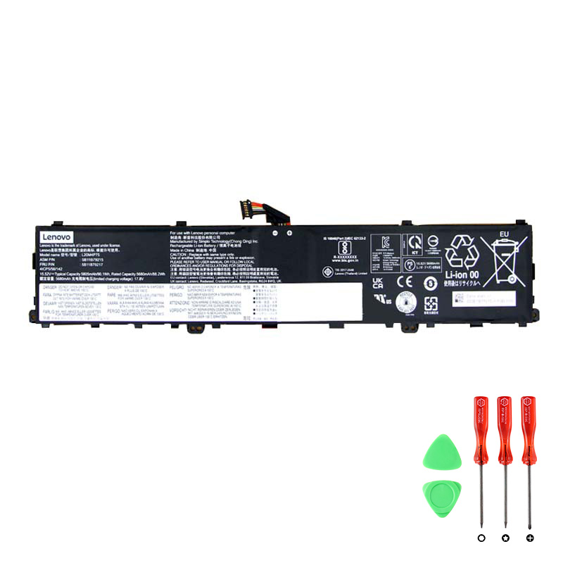Original Battery Lenovo 46M.0NLBT.0001 5815mAh 90Wh (image for) Original Battery Lenovo 46M.0NLBT.0001 5815mAh 90Wh