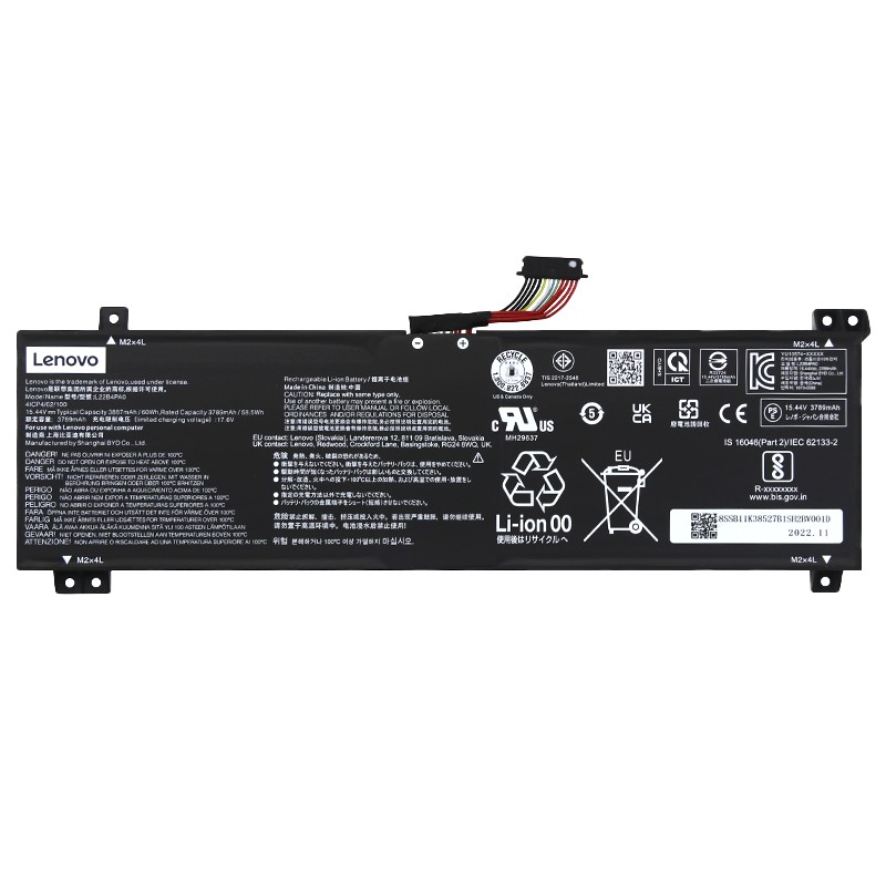 Original Battery Lenovo SB11K38527 SB11K38533 3887mAh 60Wh (image for) Original Battery Lenovo SB11K38527 SB11K38533 3887mAh 60Wh