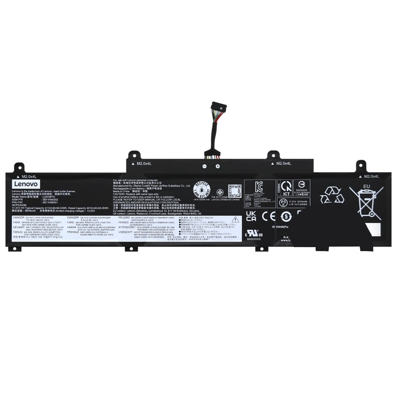 Original Battery Lenovo 5B11H56348 5B11H56349 4112mAh 46.5Wh (image for) Original Battery Lenovo 5B11H56348 5B11H56349 4112mAh 46.5Wh