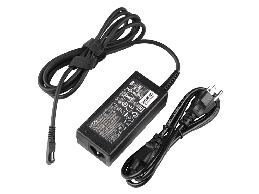 (image for) 45W USB-C Acer Chromebook 13 CB713-1W-P13S AC Adapter Charger