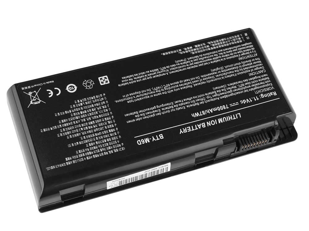 Battery MSI S9N-3496200-M47 7800mAh (image for) Battery MSI S9N-3496200-M47 7800mAh