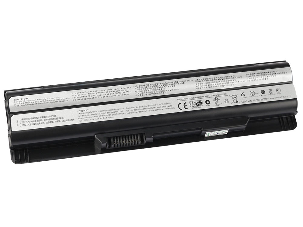 Battery MSI S9N-2262210-M47 4400mAh (image for) Battery MSI S9N-2262210-M47 4400mAh