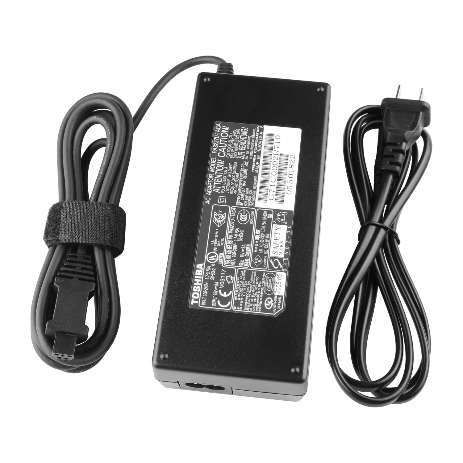 (image for) 120W Toshiba Satellite A20-SP259 A20-SP2591 AC Adapter Charger