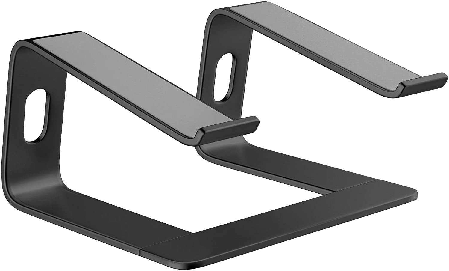 (image for) Strong heat dissipation Laptop Stand Aluminum Computer Riser for Apple 10 inch to 15.6 inch Black