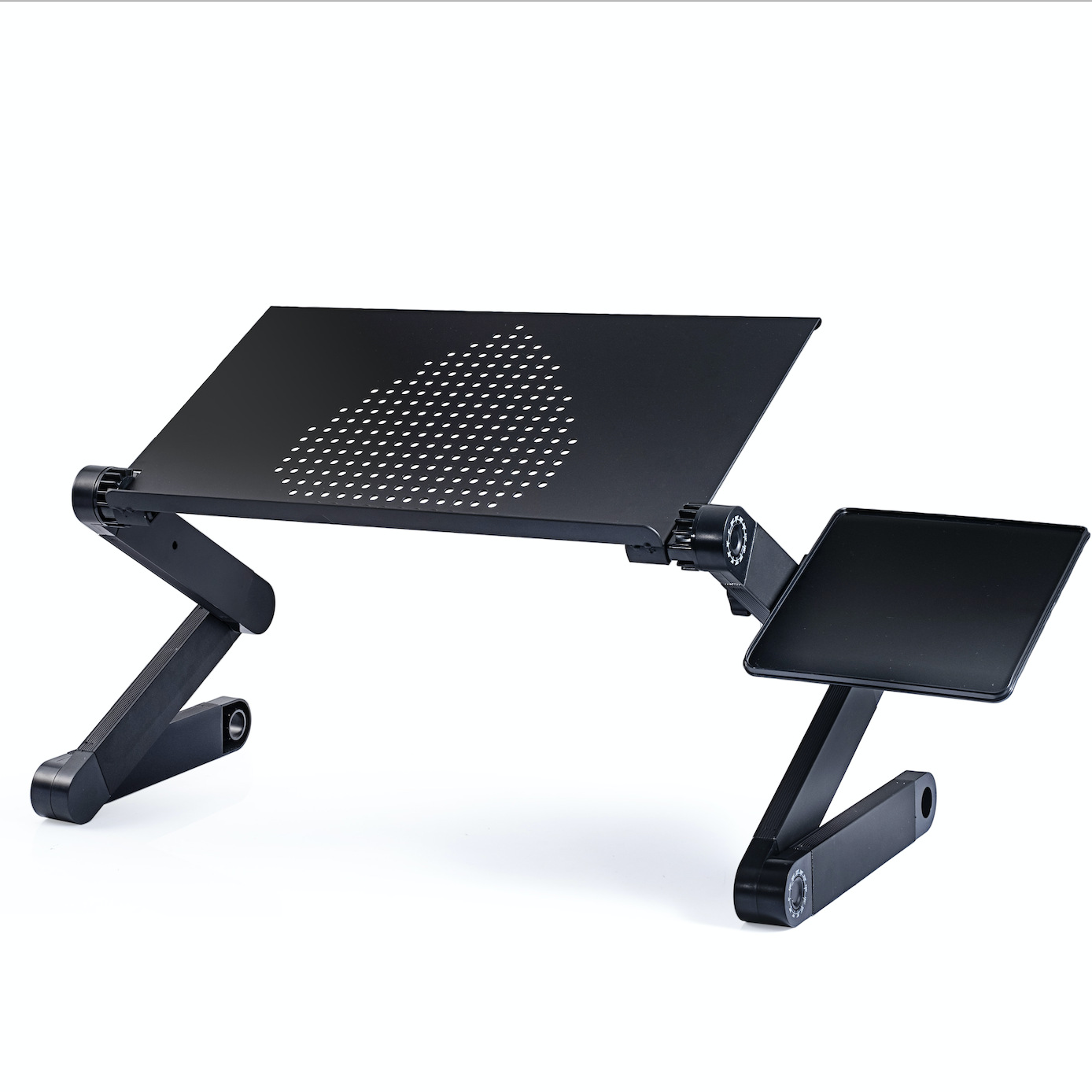 (image for) Adjustable Foldable Laptop Stand Computer Riser for Laptop 10.1 inch to 17.3 inch Black