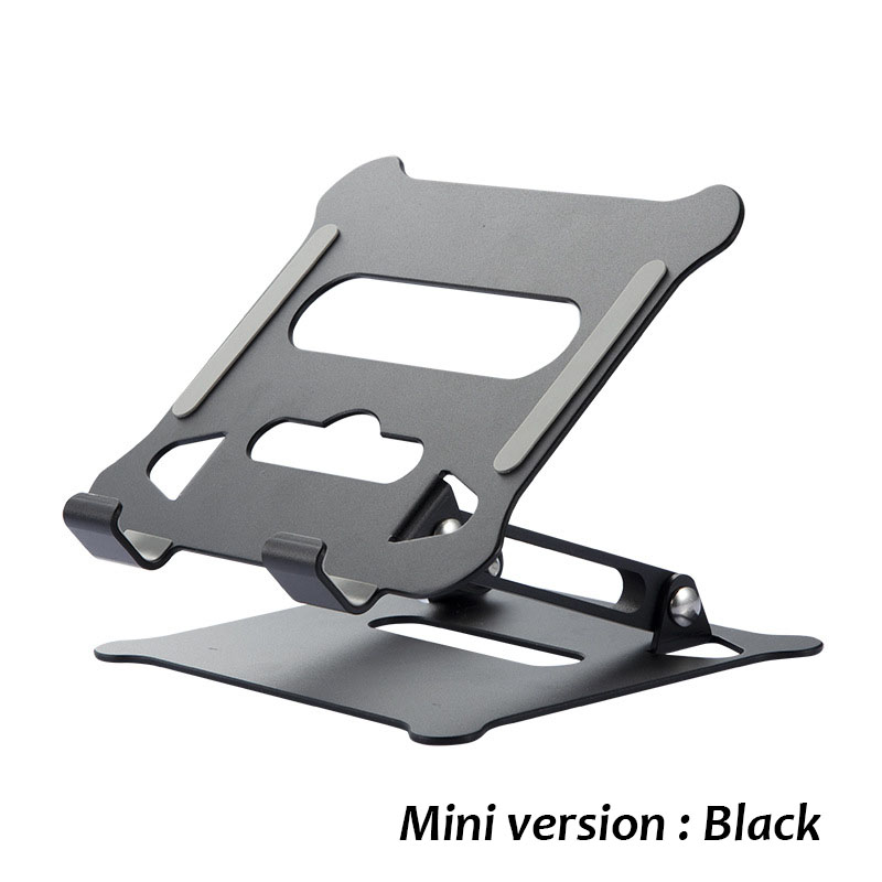 (image for) Adjustable Foldable Universal Pad Tablet Stand Riser Black